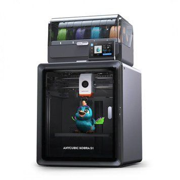3D-принтер Anycubic Kobra S1 Combo (KS1CBK0A-O) KS1CBK0A-O фото